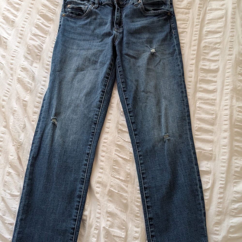 Kut from the Kloth Blue Straight Leg Denim